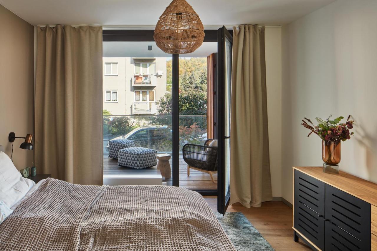 Prague Days - Stylish Apartments With Terrace - Parking - Quiet Area Exterior photo